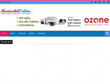 Tablet Screenshot of meenachilonline.com